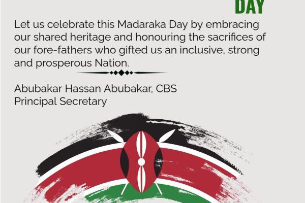 Happy Madaraka Day