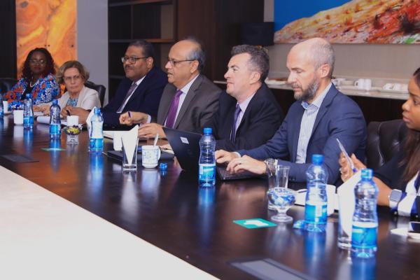 Meeting with World Bank Representatives and State Department for Trade