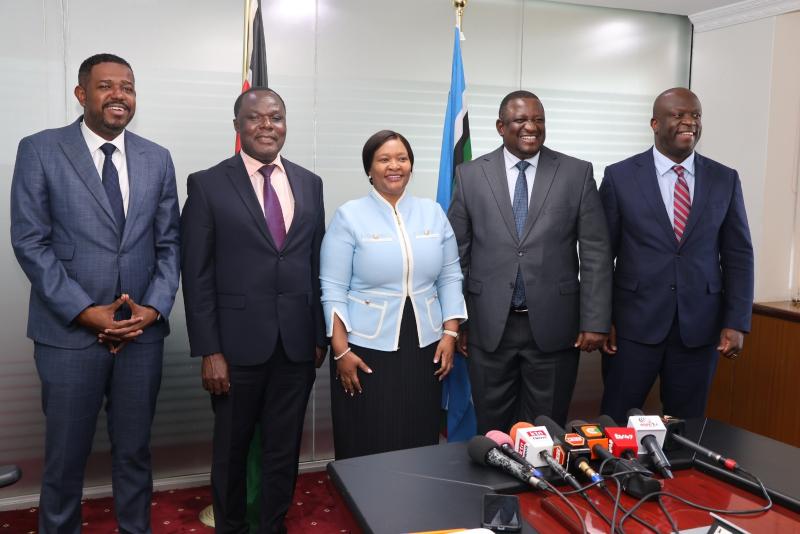 New Cabinet Secretary Hon. Salim Mvurya takes over Ministry of Investment, Trade and Industry