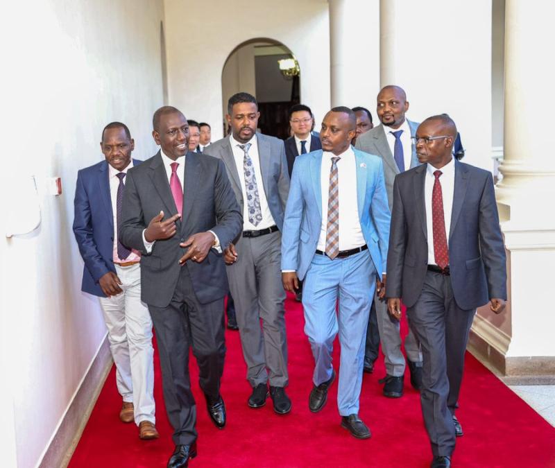 Discussion on the way forward following the gazettement of EPZs in UasinGishu and Busia county