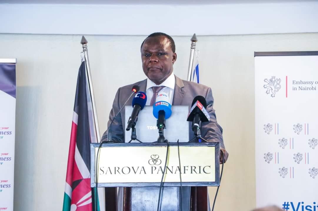 CEOs of SDIP Sagas made a presentation on Kenya Investment and business environment