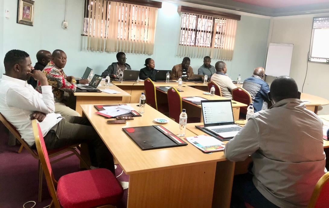 PS Abubakar Hassan meets Heads of State Department at Morendat in Naivasha