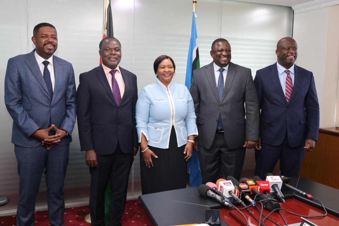 New Cabinet Secretary Hon. Salim Mvurya takes over Ministry of Investment, Trade and Industry