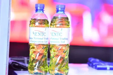 Lauching of cooking oil dispensers in Nairobi's Dagoreti area