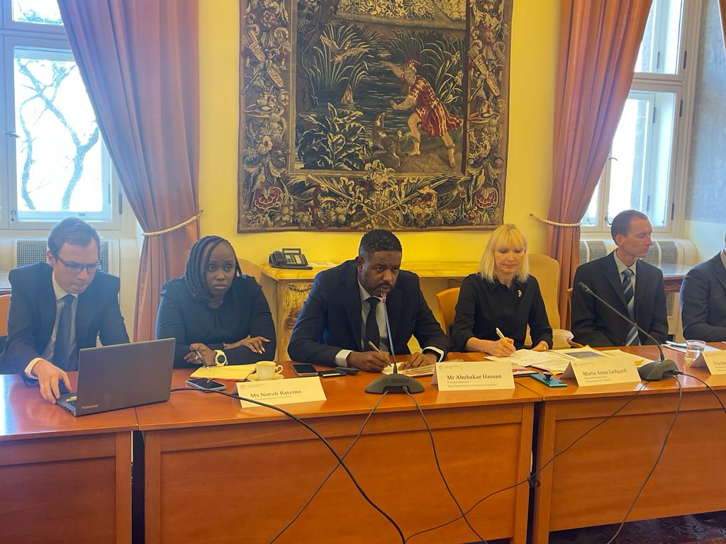 Discussions with Czech investors on bankable and well structured investment opportunities in Kenya.