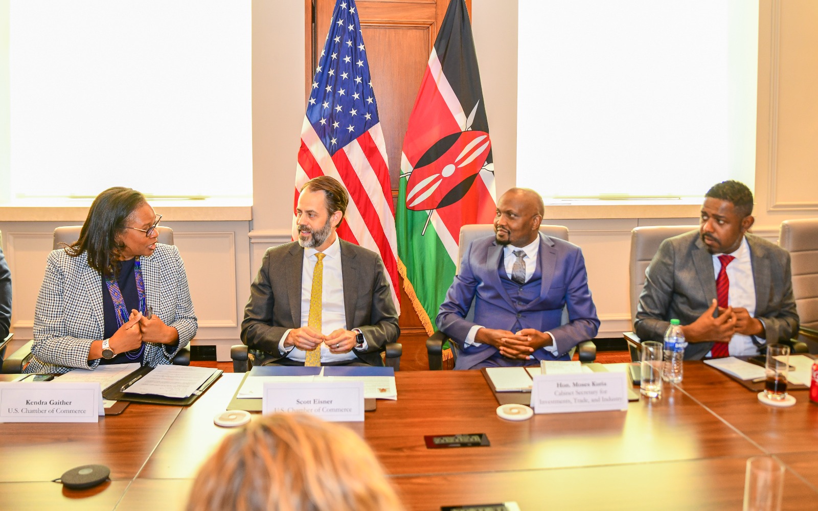 CS and PS at US-Kenya Investment and trade & the opportunities