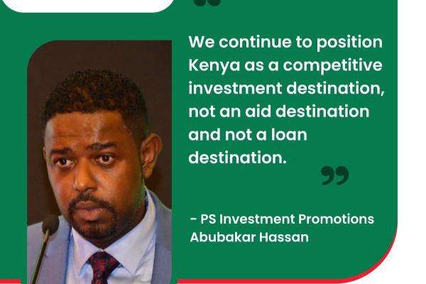Kenya is ready for business. Kenya is investor centric