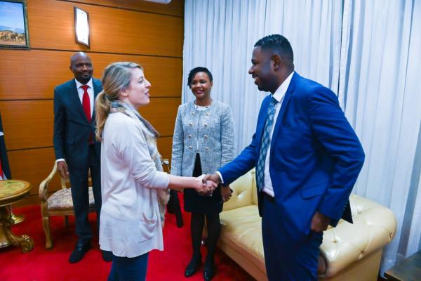 Subject: Advancing Trade Partnerships and Bilateral Agreements: Meeting Between Kenyan and Canadian Officials