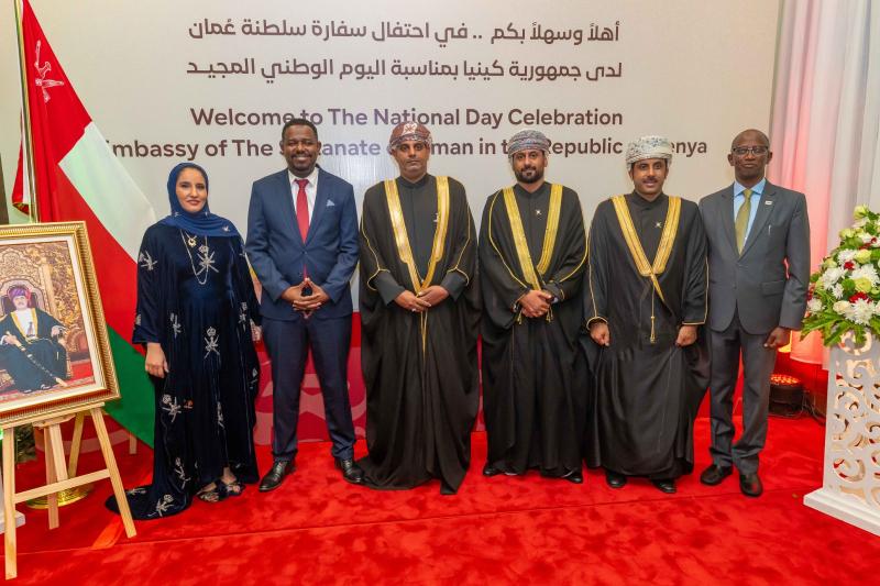 Embassy of the Sultanate of Oman Marks National Day in Nairobi, Celebrates Deepening Kenya–Oman Relations