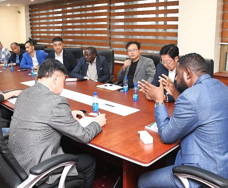 State Department for Investment Promotion Department Leads High-Level Engagement with Textile Investors from U.S, China and Asia