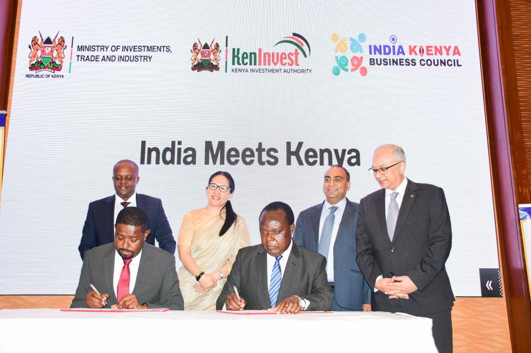 Kenya, India Seal Collaborative Agreement Deal to Deepen Bilateral Trade